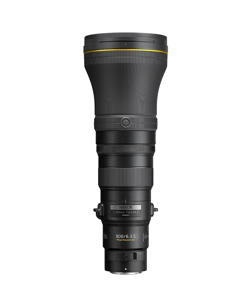 Nikon Nikkor Z 800mm f/6.3 Vr S Lens, Bundle with 46mm Filter Kit, Lens Wrap, Lens Shade, Cleaning Kit, Lens Pen Cleaner, Microfiber Cleaning Cloth
