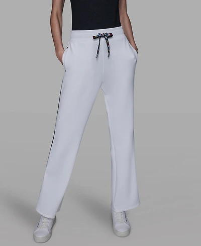 Karl Lagerfeld Paris Women's Logo Detail Joggers