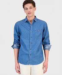 Tommy Bahama Men's Wild Indigo Plaid Shirt