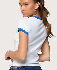 Edikted Women's Puppy Lover Donation T Shirt
