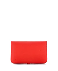 Pre-Owned Hermes Dogon Duo Combined Wallet Leather