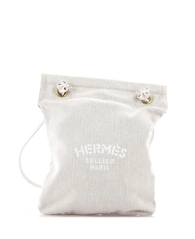 Pre-Owned Hermes Pm Aline Bag Toile