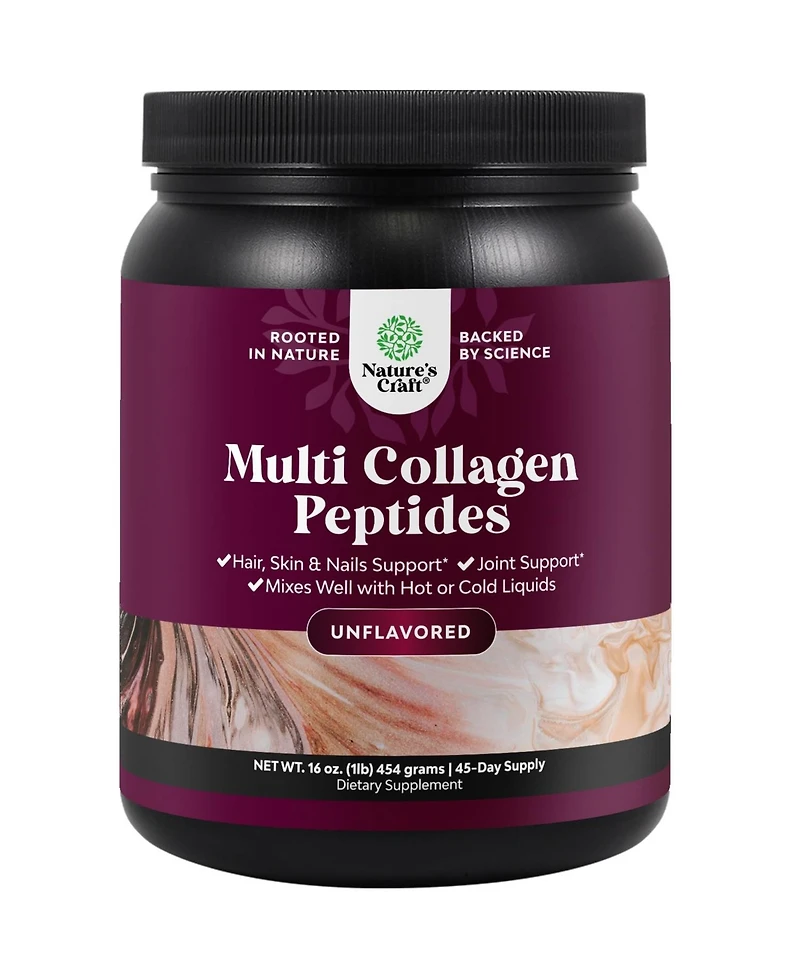 Nature's Craft Collagen Peptide Powder, 1lb