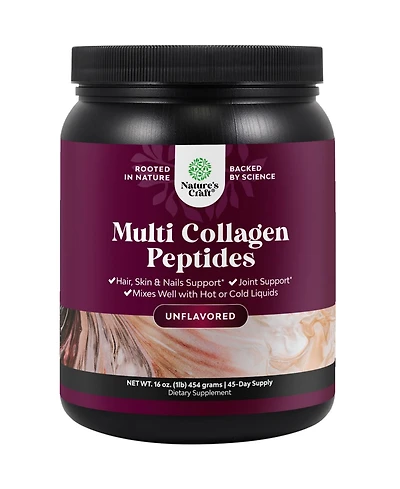 Nature's Craft Collagen Peptide Powder, 1lb