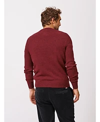 Aubin Men's Phillips Lambswool Crew Neck Sweater