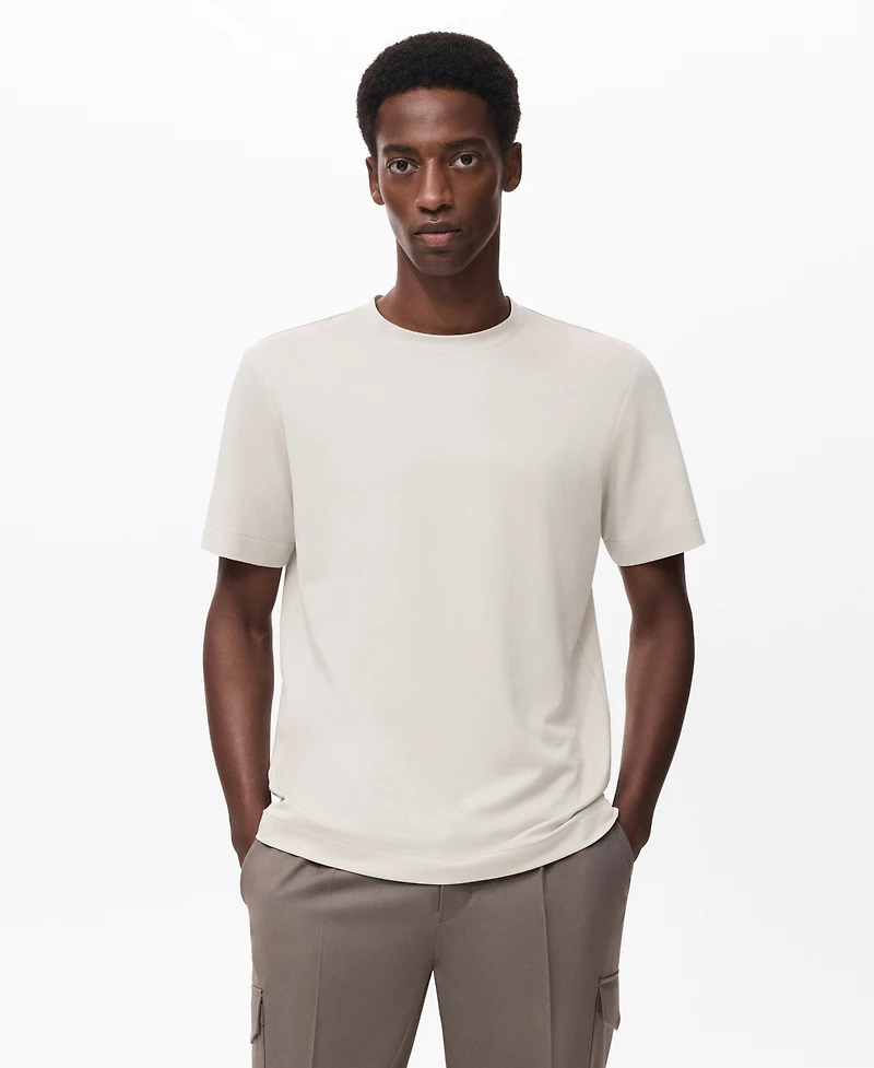 Mango Men's Regular-Fit Thermolite T-Shirt