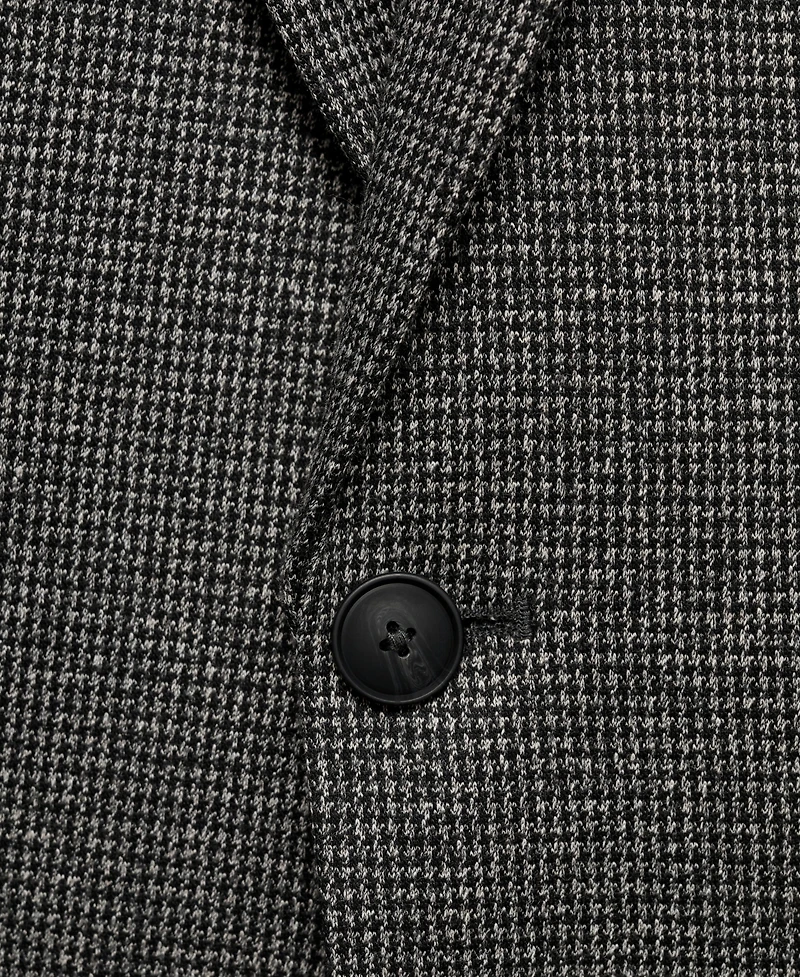 Mango Men's Slim Fit Microstructure Blazer