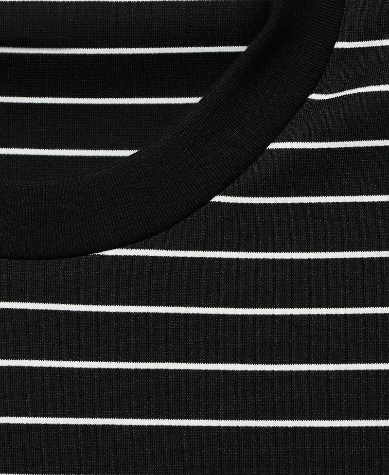 Mango Men's Striped Long Sleeves T-Shirt