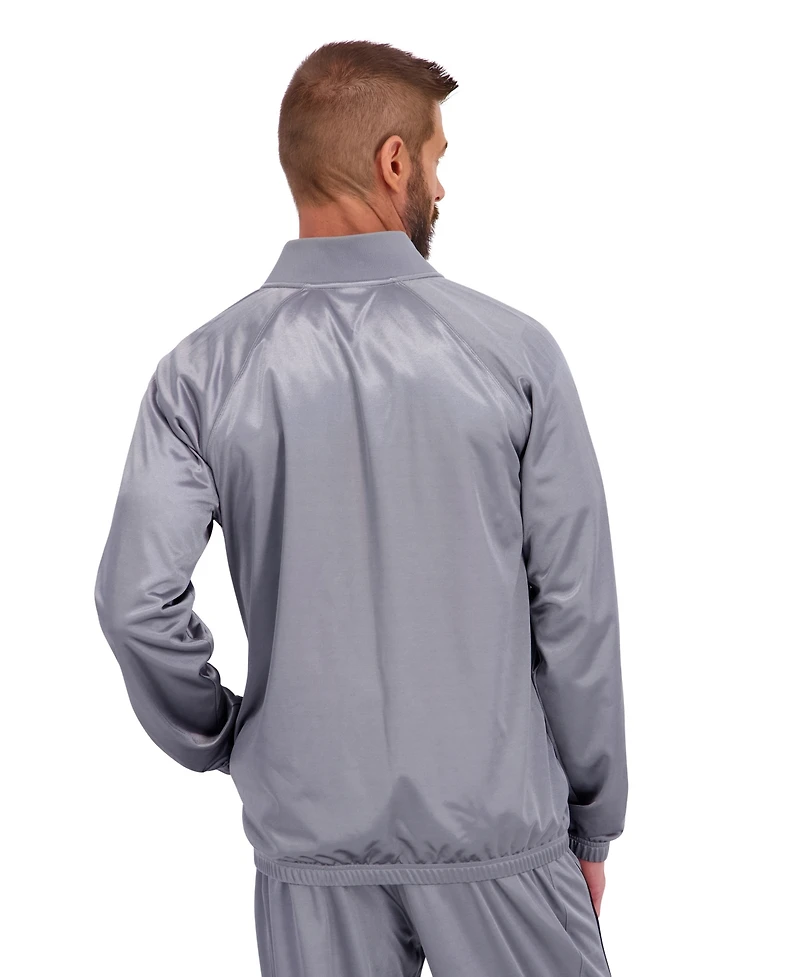 Reebok Men's Dazzle Raglan Sleeve Bomber Jacket