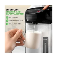 NutriChef 5L Electric Water Boiler & Warmer with Quick Heating and 3 Dispensing Options (PKWK63)