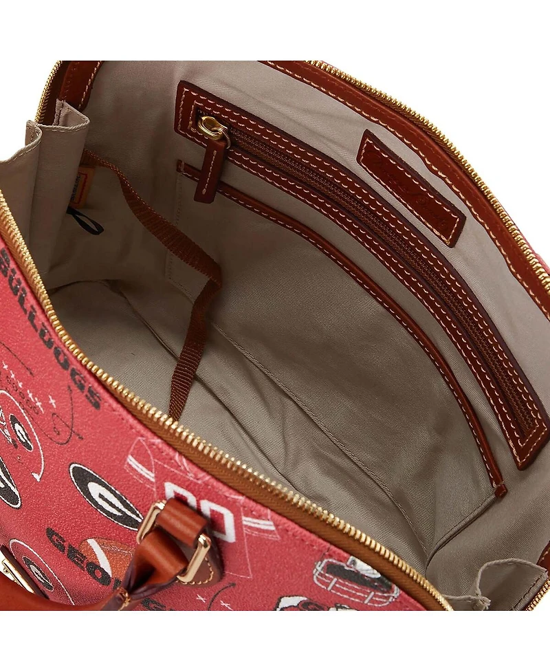Dooney & Bourke Georgia Bulldogs Game Day Zip Zip Satchel