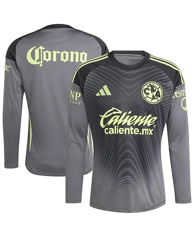Adidas Men's Gray Club America 2025/26 Long Sleeve Goalkeeper Jersey