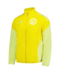 Adidas Men's Yellow Club America 2025/26 Anthem Full-Zip Jacket