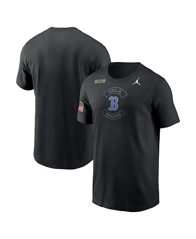 Jordan Men's Black Ucla Bruins 2025 Military Appreciation Dri-fit T-Shirt