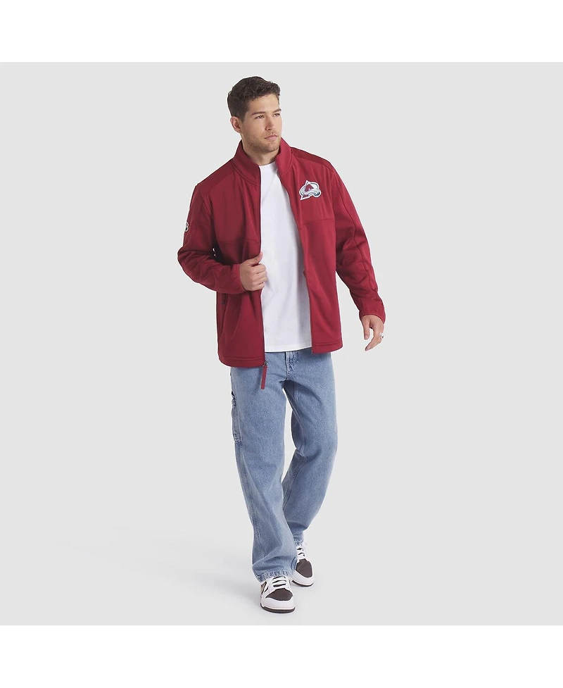 Fanatics Men's Burgundy Colorado Avalanche Authentic Pro Rink Full-Zip Jacket