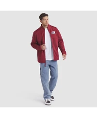 Fanatics Men's Burgundy Colorado Avalanche Authentic Pro Rink Full-Zip Jacket