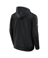 Fanatics Men's Black San Jose Sharks Authentic Pro Rink Hoodie