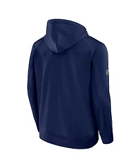 Fanatics Men's Navy Montreal Canadiens Authentic Pro Rink Hoodie