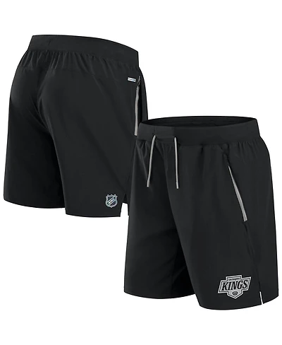 Fanatics Men's Black Los Angeles Kings Authentic Pro Rink Performance Shorts
