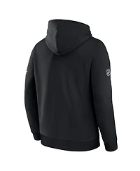 Fanatics Men's Black San Jose Sharks Authentic Pro Primary Hoodie