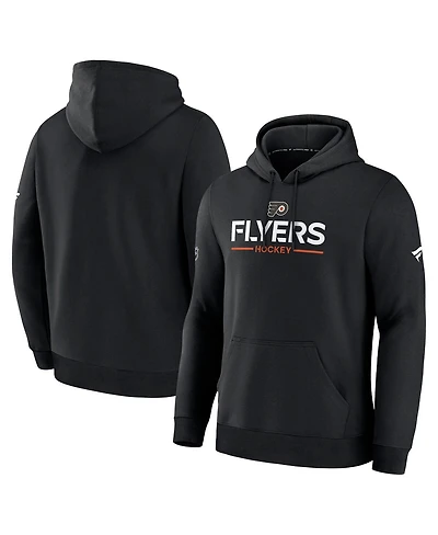 Fanatics Men's Black Philadelphia Flyers Authentic Pro Primary Hoodie