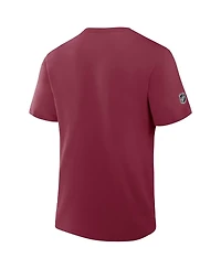 Fanatics Men's Burgundy Colorado Avalanche Authentic Pro Primary T-Shirt