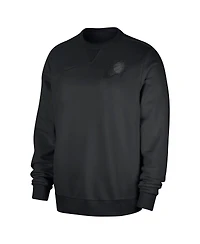 Nike Men's Black Phoenix Suns Authentic Standard Issue Travel Dri-fit Sweatshirt
