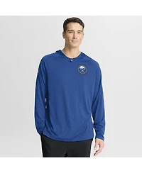 Fanatics Men's Royal Buffalo Sabres Authentic Pro Rink Raglan Hoodie