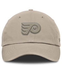Fanatics Men's Tan Philadelphia Flyers Authentic Pro Road Adjustable Hat