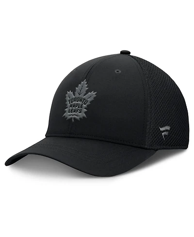 Fanatics Men's Black Toronto Maple Leafs Authentic Pro Road Flex Hat