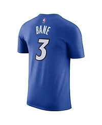 Nike Men's Desmond Bane Blue Orlando Magic Icon Edition Name Number T-Shirt