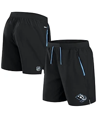 Fanatics Men's Black Utah Mammoth Authentic Pro Rink Performance Shorts
