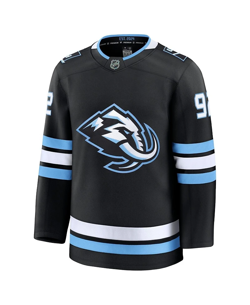 Fanatics Men's Logan Cooley Black Utah Mammoth Home Premium Player Jersey