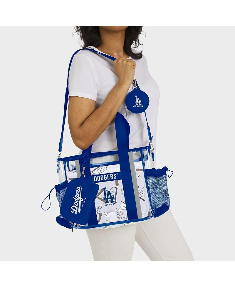 Wear by Erin Andrews Los Angeles Dodgers Clear Stadium Baby Bag