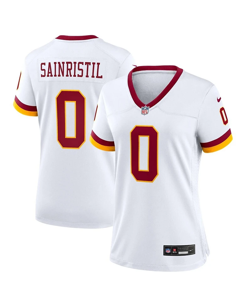 Nike Women's Mike Sainristil White Washington Commanders Game Super Bowl Era Jersey