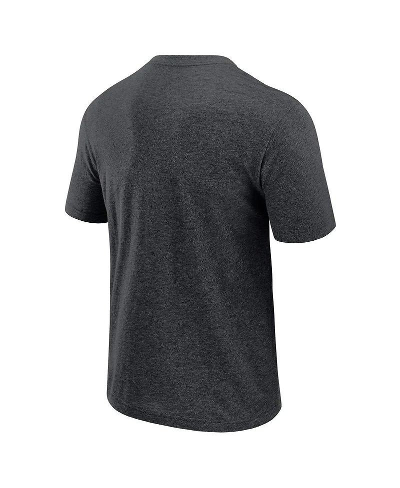 J. Palmer Men's Heather Gray Las Vegas Raiders Players Lounge Tri-Blend T-Shirt