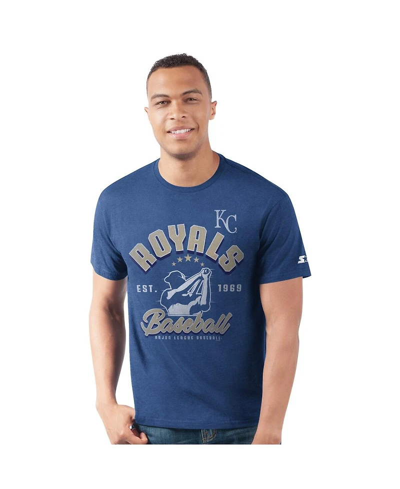Starter Men's Royal Kansas City Royals Prime Time Batter T-Shirt