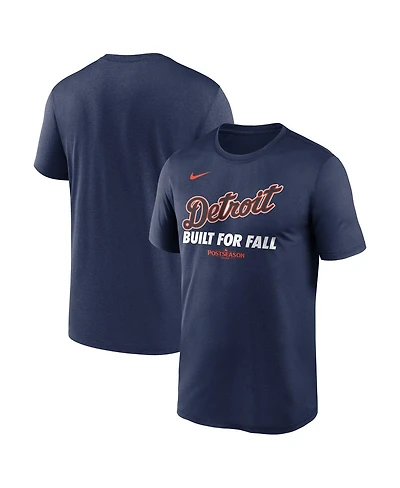 Nike Men's Navy Detroit Tigers 2025 Mlb Postseason Authentic Collection Legend Dri-fit T-Shirt