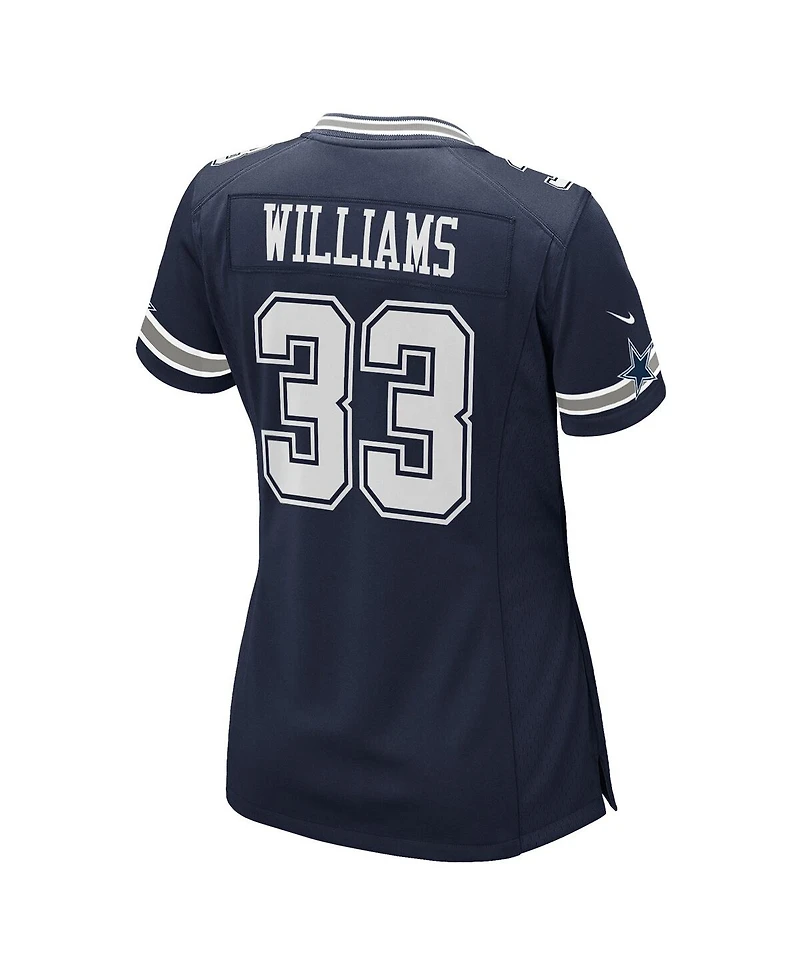 Nike Women's Javonte Williams Navy Dallas Cowboys Team Game Jersey