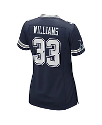 Nike Women's Javonte Williams Navy Dallas Cowboys Team Game Jersey