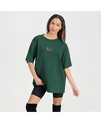 Gameday Couture Women's Green Miami Hurricanes Oversized Back at Ya T-Shirt