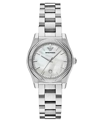Emporio Armani Women's Three-Hand Stainless Steel Watch, 32mm