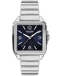Movado Men's 1917 Swiss Automatic Stainless Steel Watch