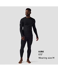 Backcountry Men's Cedars Rws Merino Mid-Wt Baselayer Crew Top Midweight Long Underwear Tops