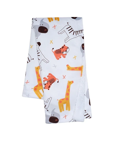 Bedtime Originals Baby Lollipop Jungle Soft Fleece Safari-Themed Blanket