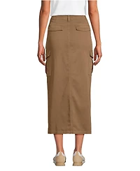 Lands' End Women's Cool Fade Cargo Maxi Skirt