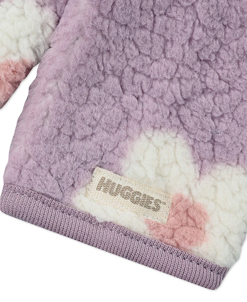 Huggies Baby Girls 3-Piece Floral Jacket, Bodysuit and Pants Set