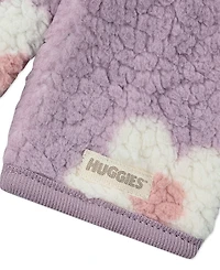 Huggies Baby Girls 3-Piece Floral Jacket, Bodysuit and Pants Set