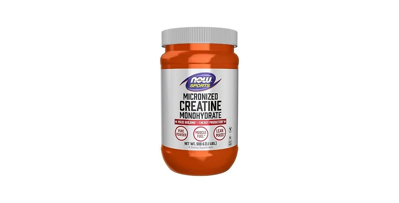 Now Foods Creatine Monohydrate Micronized Powder, 1.1 Lbs