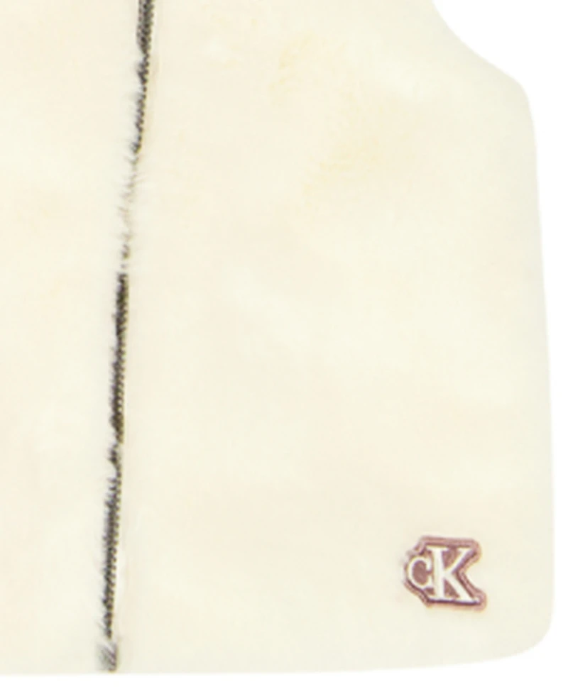 Calvin Klein Girls 4-6X 3-Piece Full Zip Vest, T-Shirt and Pants Set